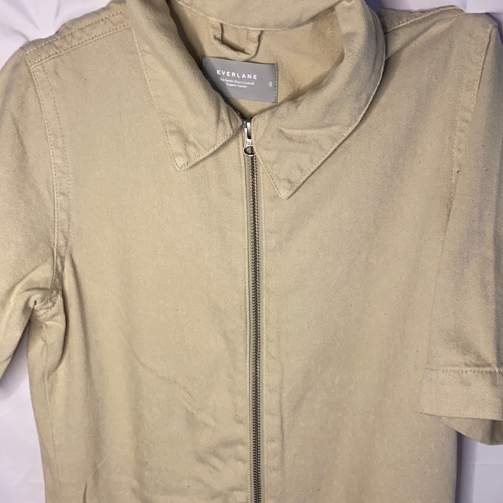 Everlane Cream Romper